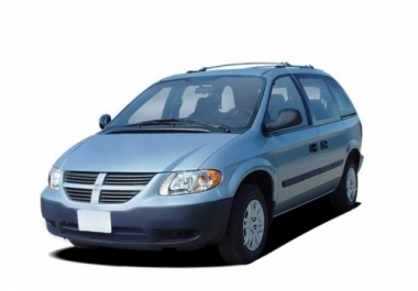 Коврики EVA Dodge Caravan IV (2001 - 2007) 2 раздельных сидений (капитанские)